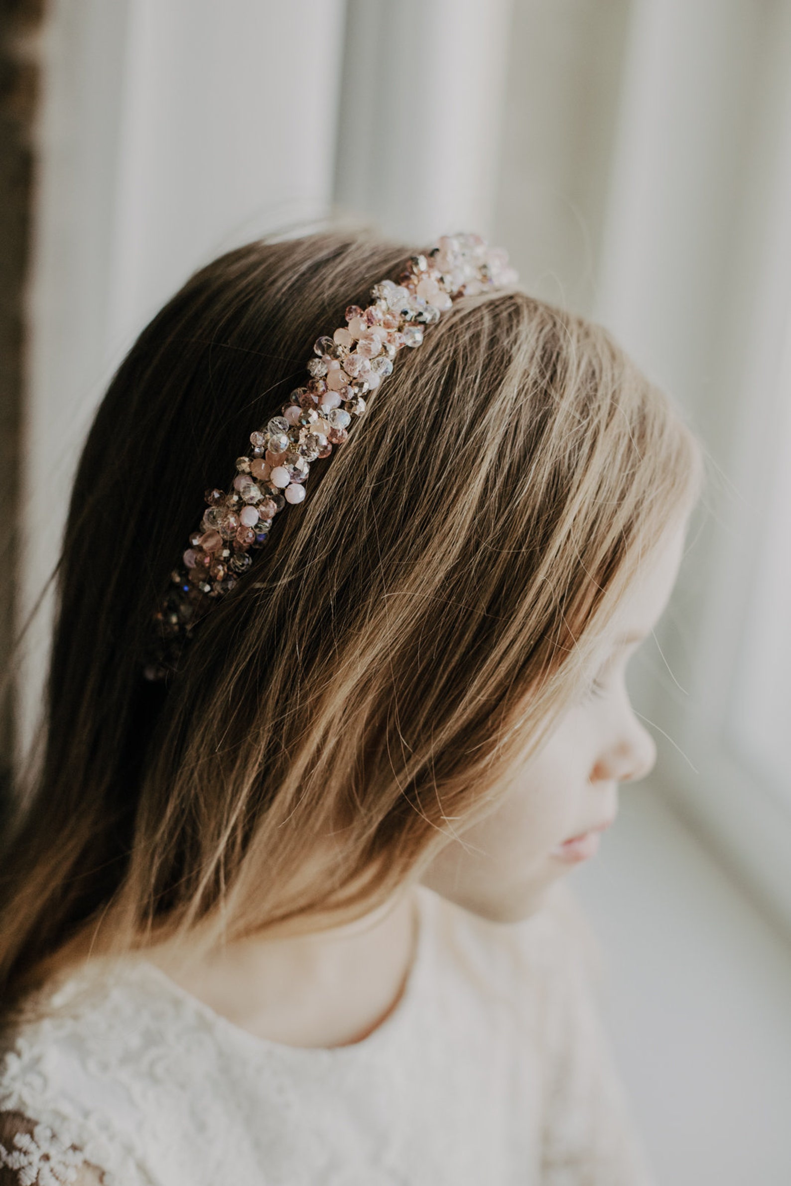 Wedding Flower Girl Hair Accessories Flower Girl Hair Piece Etsy