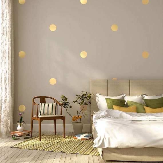 6 inches polka dot wall decals 6 inches polka dots wall | etsy