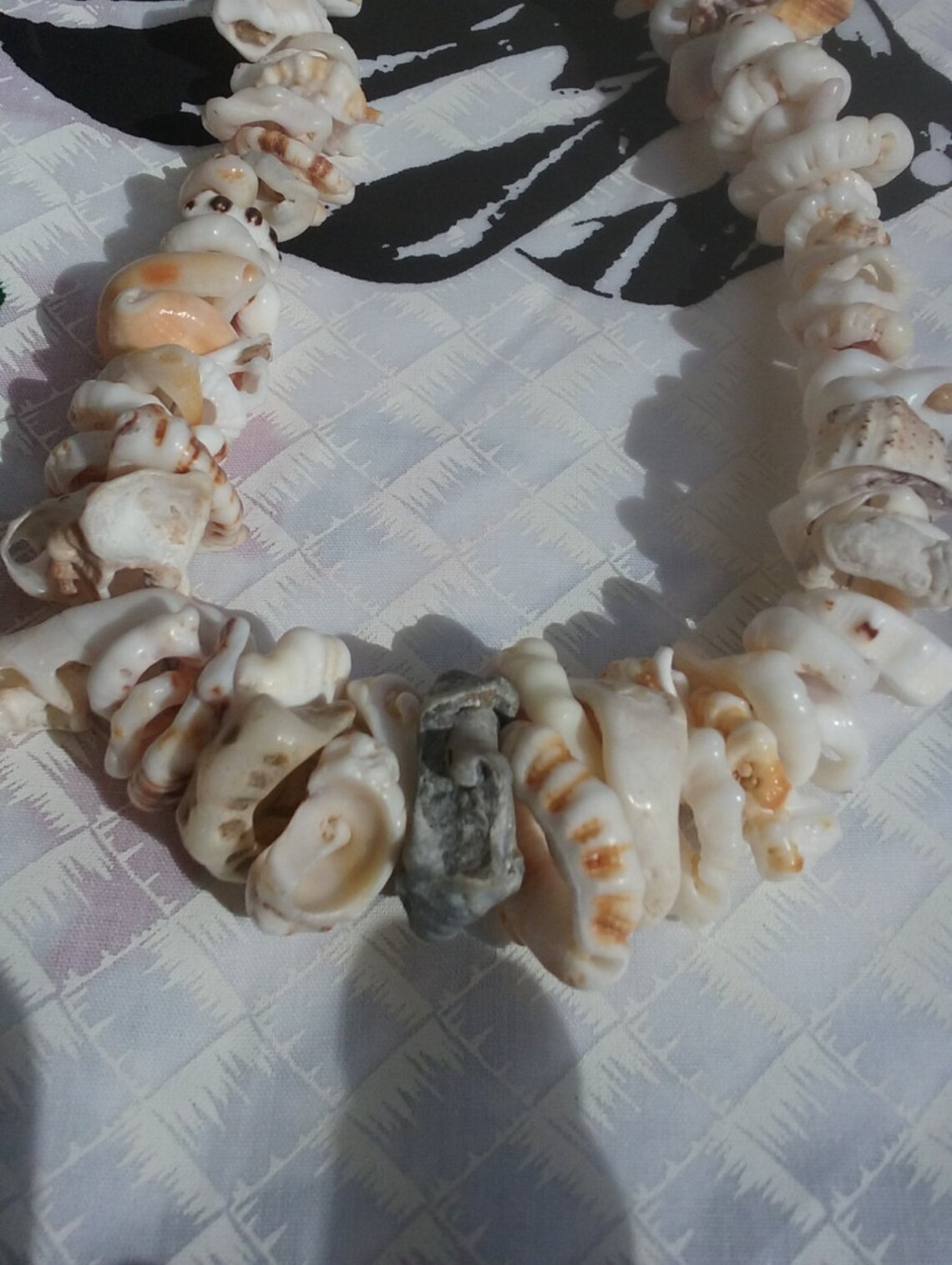 Hawaiian Seashell Necklace made of all broken seashellsa true Etsy