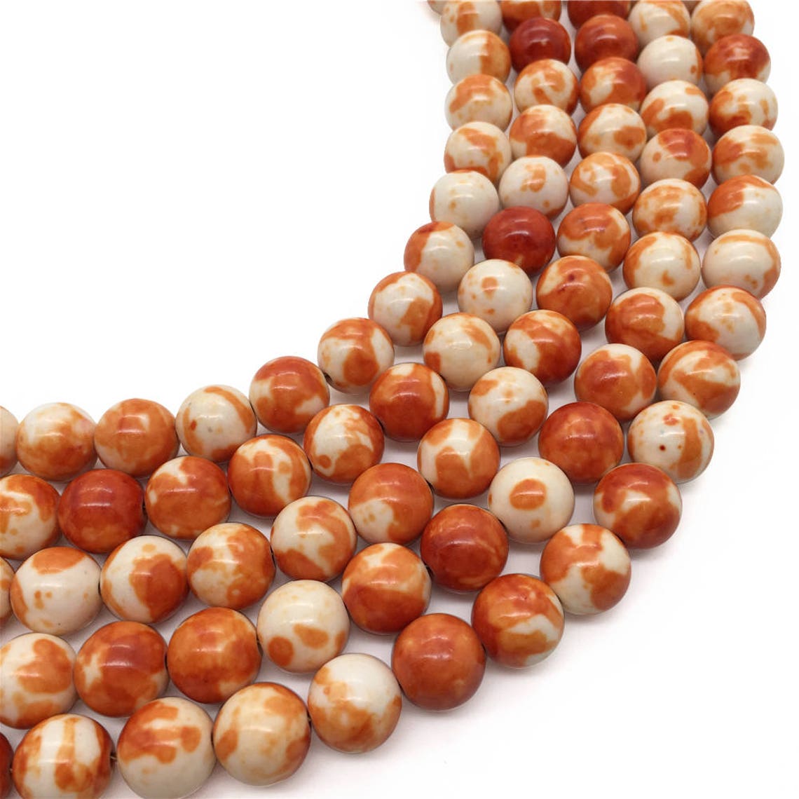 10mm Rain Flower Beads Round Gemstone Beads Wholesale Beads Etsy