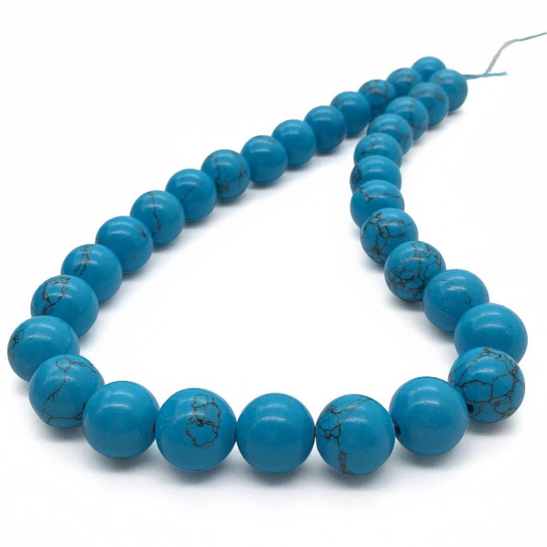 12mm Türkis Perlen Runde Edelstein Perlen Großhandel Perlen - Etsy.de