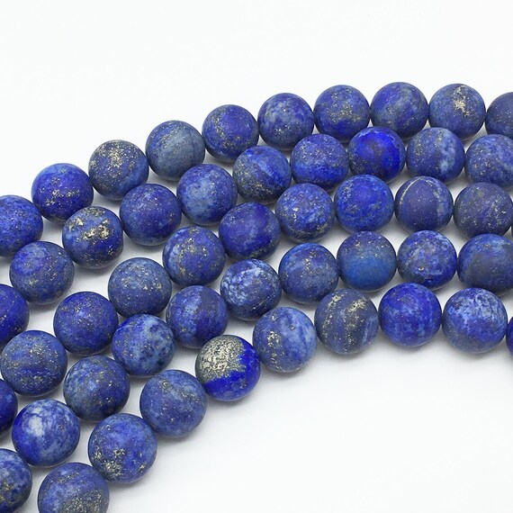 14MM natürliche Lapislazuli Münzen Perlen 15 Zoll