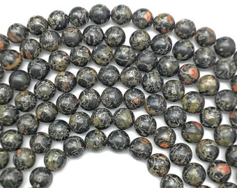 Perles Bossom de prune de 8 mm, perles rondes de pierres précieuses, perles de gros