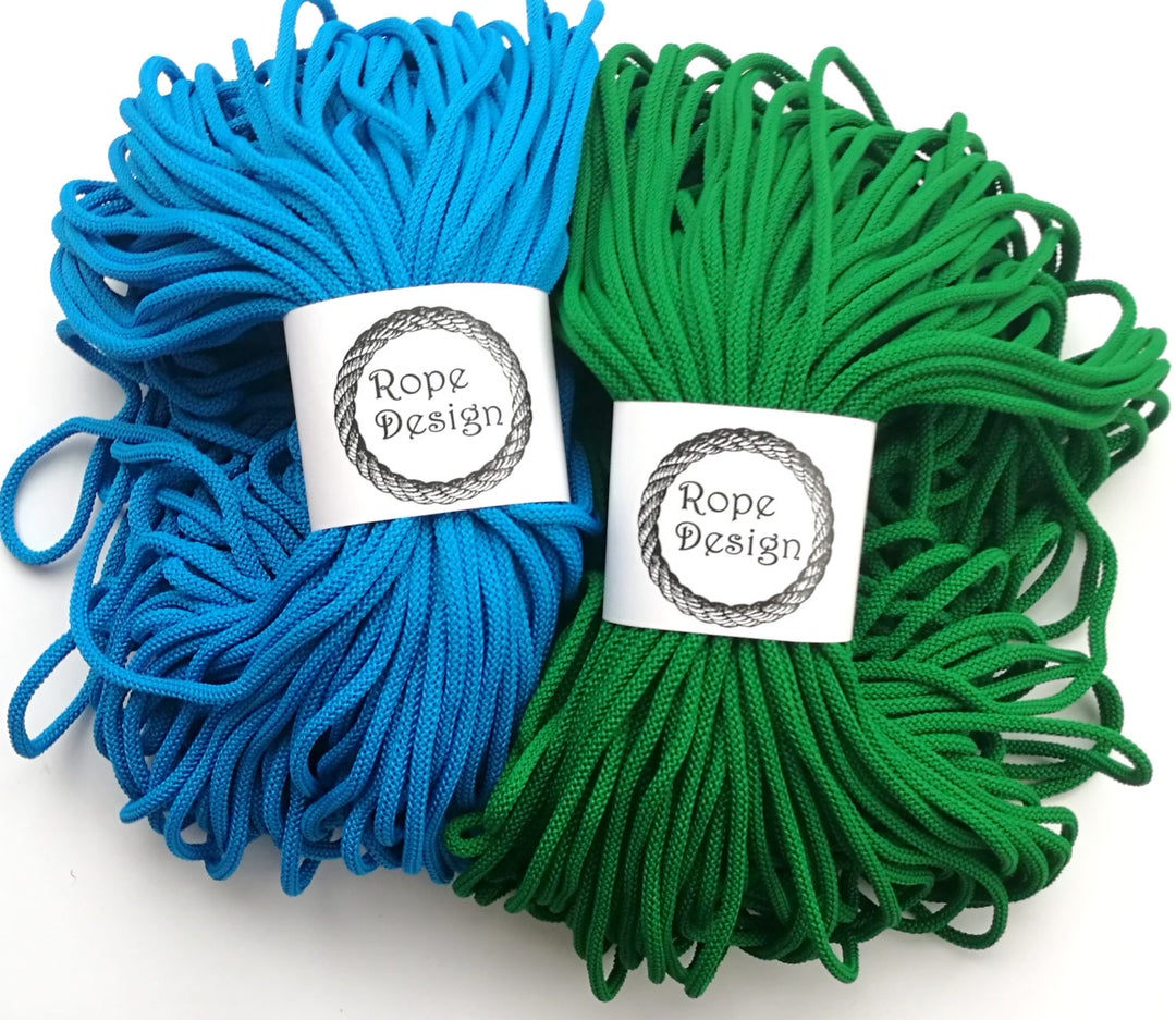 Chunky 6mm Rope, Bulk Colored Cord, Polyester Rope, Macrame Strong Cord ...