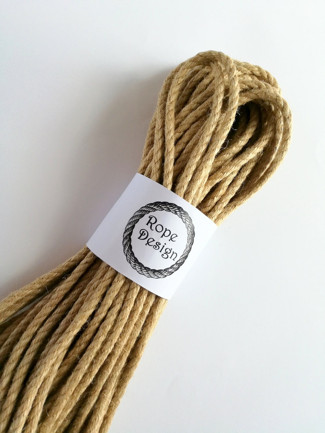 Jute Cord 4mm/016 6mm/024 Natural Jute Rope Etsy