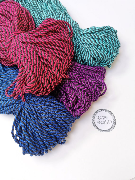  Polyester Cord 5mm 100 Yards, 30 Colors, Polyester