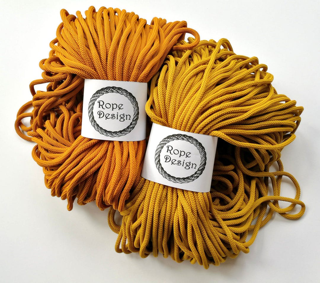 Macrame 6mm Rope Chunky Polyester Rope Colored Rope Soft - Etsy