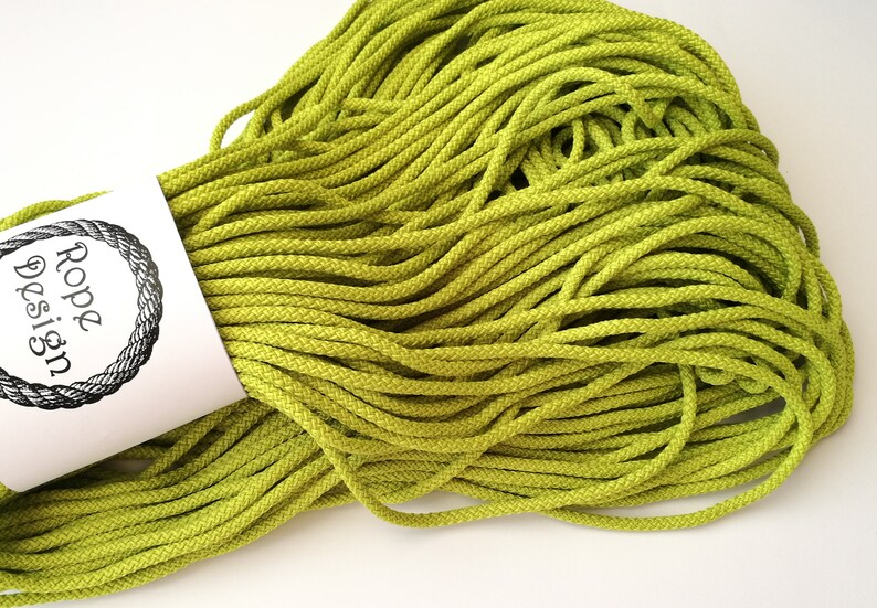 Макраме 5 мм. Шнур для макраме. шнур полиэстер. macrame cord 3mm №803. mocha yarn braided.