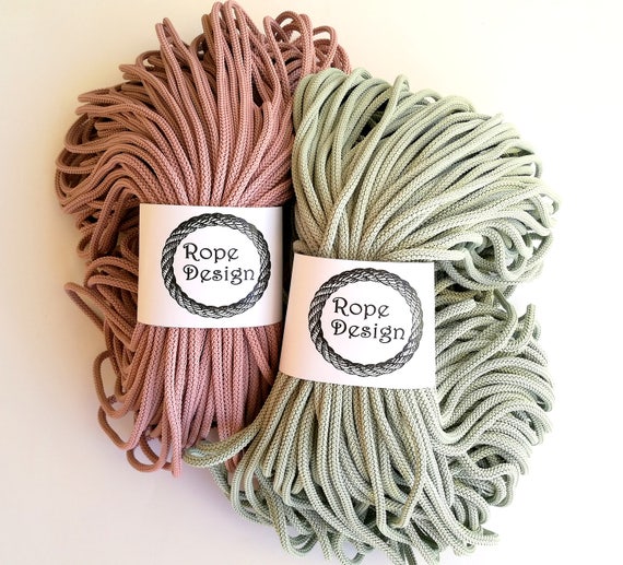 6mm Crochet Cord Macrame Cord Polyester Cord Rope For Crochet Macrame Projects