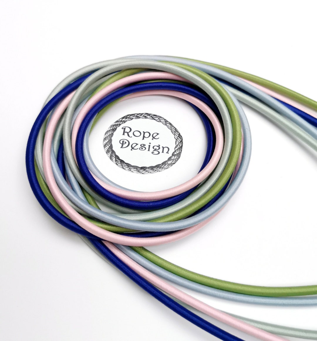 Round Elastic Cord 4 Mm Elastic Drawcord Sewing Supplies Etsy