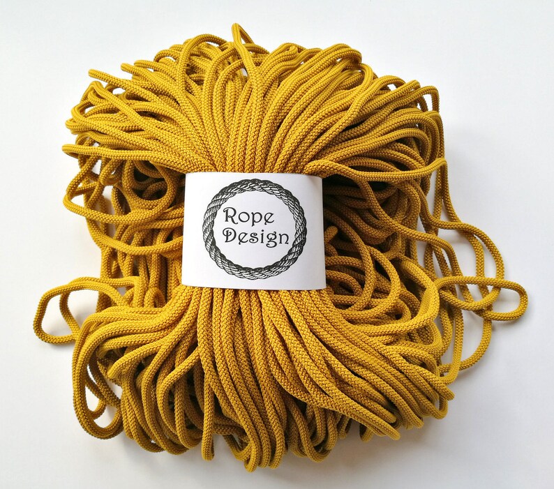 colored polyester rope