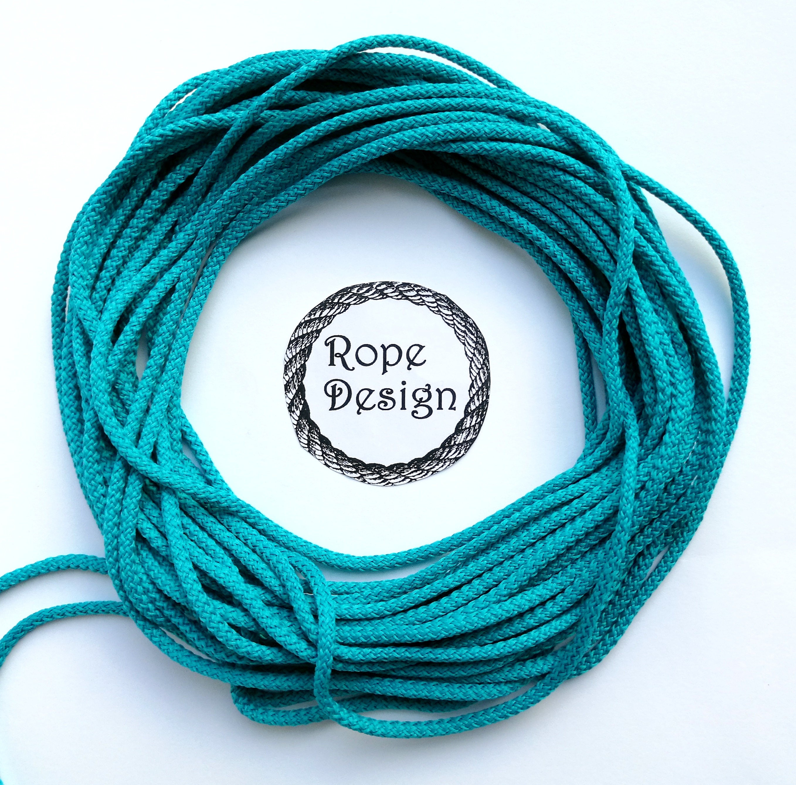 Macrame cord 3 mm 25m/27y Polyester cord Braided polyester Etsy