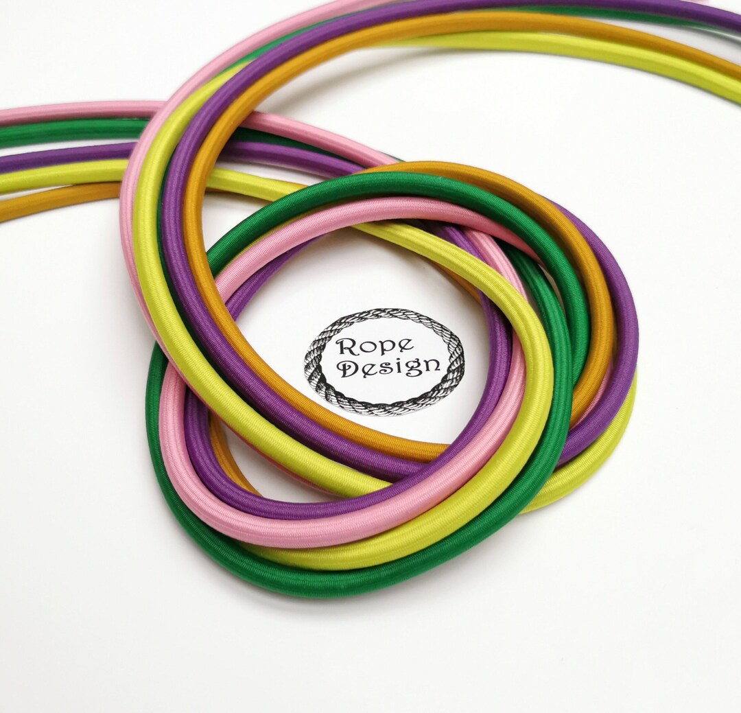 Round Elastic Cord, 6 Mm, Elastic Drawcord, Sewing Supplies, Elastic