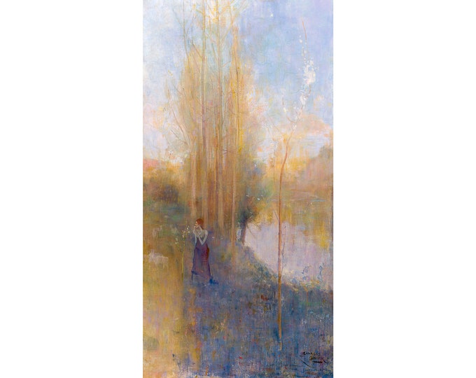 Charles Conder, May Day, 1892 | Art Print | Canvas Print | Fine Art Poster | Art Reproduction | Archival Giclee | Gift Wrapped