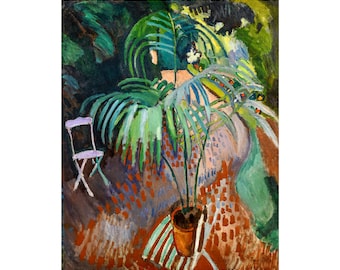 Raoul Dufy, The Little Palm Tree, 1905 | Art Print | Canvas Print | Fine Art Poster | Art Reproduction | Archival Giclee | Gift Wrapped