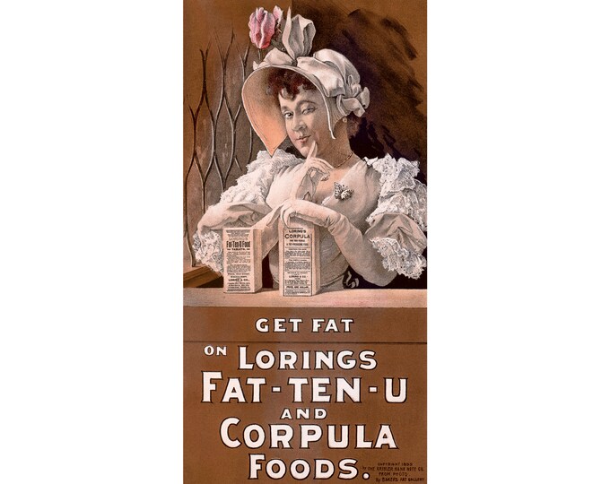 Old Vintage Ad Medicine | Art Print | Canvas Print | Fine Art Poster | Art Reproduction | Archival Giclee | Gift Wrapped