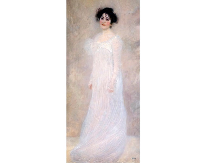 Gustav Klimt, Serena Pulitzer Lederer, 1899 | Art Print | Canvas Print | Fine Art Poster | Art Reproduction | Archival Giclee | Gift Wrapped