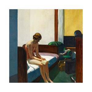 Edward Hopper, Hotel Room, 1931 | Art Print | Canvas Print | Fine Art Poster | Art Reproduction | Archival Giclee | Gift Wrapped