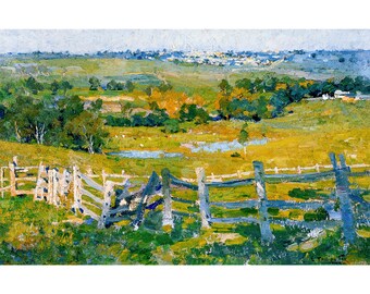 E. Phillips Fox, Heidelberg, 1900 | Art Print | Canvas Print | Fine Art Poster | Art Reproduction | Archival Giclee | Gift Wrapped