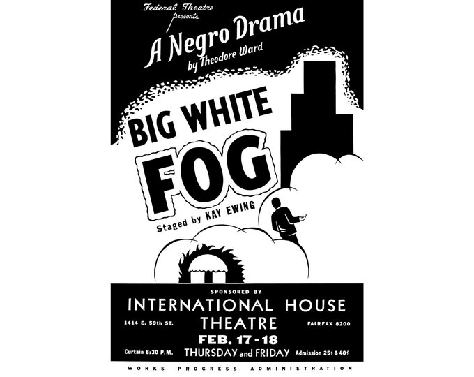 Big White Fog, Kay Ewing, Theodore Ward | Art Print | Canvas Print | Fine Art Poster | Art Reproduction | Archival Giclee | Gift Wrapped