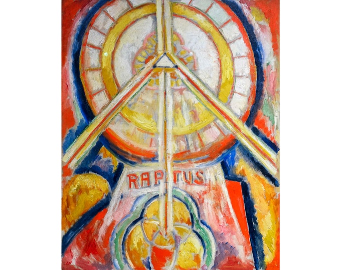 Marsden Hartley, Raptus, 1913 | Art Print | Canvas Print | Fine Art Poster | Art Reproduction | Archival Giclee | Gift Wrapped