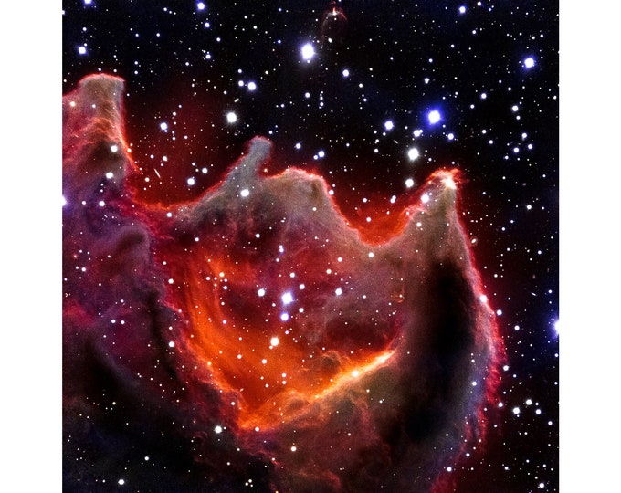 Cometary Globule, NASA Space Art | Art Print | Canvas Print | Fine Art Poster | Art Reproduction | Archival Giclee | Gift Wrapped