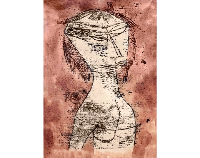 Paul Klee, The Saint of the Inner Light, 1921 | Art Print | Canvas Print | Fine Art Poster | Art Reproduction | Archival Giclee | Gift Wrap