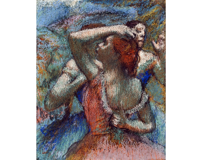 Edgar Degas, Dancers, 1904 | Art Print | Canvas Print | Fine Art Poster | Art Reproduction | Archival Giclee | Gift Wrapped