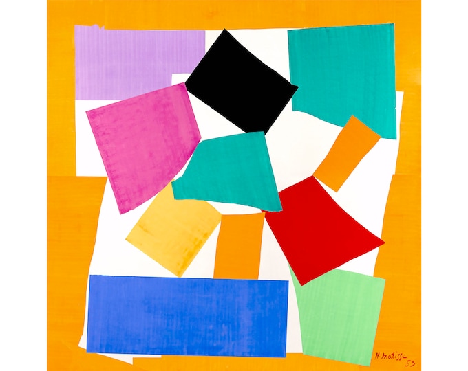 Henri Matisse, The Snail, 1953 | Art Print | Canvas Print | Fine Art Poster | Art Reproduction | Archival Giclee | Gift Wrapped