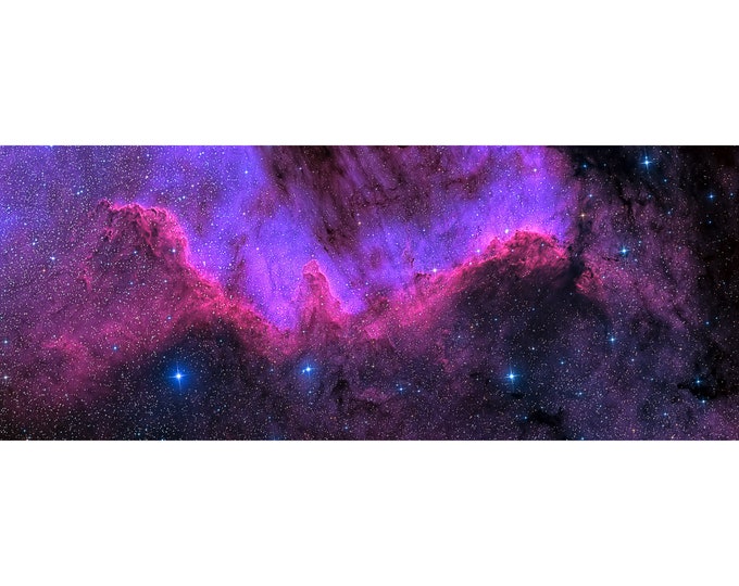 Cygnus Wall NGC7000, Ken Crawford | Art Print | Canvas Print | Fine Art Poster | Art Reproduction | Archival Giclee | Gift Wrapped