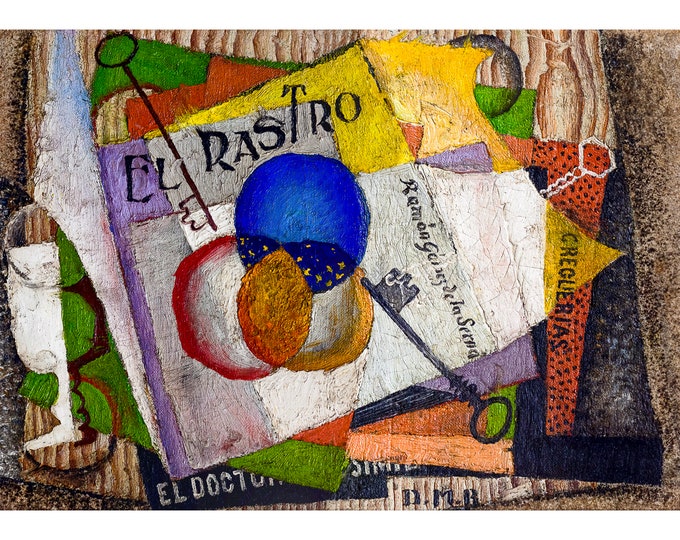 Diego Rivera, El Rastro, 1915 | Art Print | Canvas Print | Fine Art Poster | Art Reproduction | Archival Giclee | Gift Wrapped