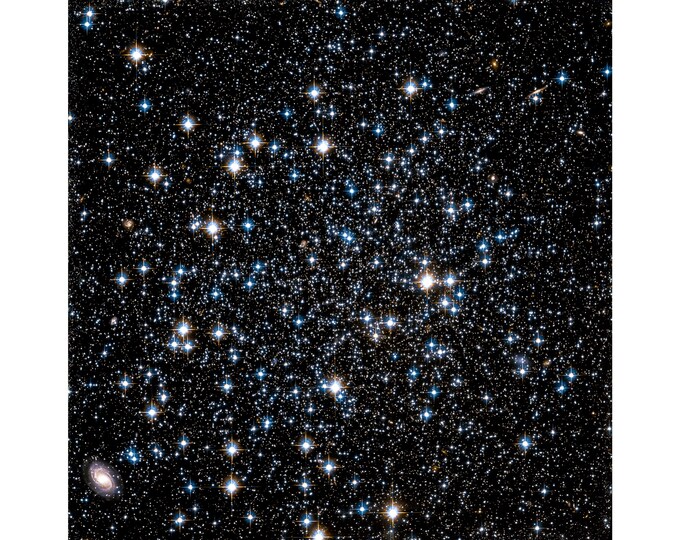 Globular Cluster in Space, NASA Space Art | Art Print | Canvas Print | Fine Art Poster | Art Reproduction | Archival Giclee | Gift Wrapped