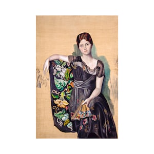 Pablo Picasso, Olga in an Armchair, 1918 | Art Print | Canvas Print | Fine Art Poster | Art Reproduction | Archival Giclee | Gift Wrapped