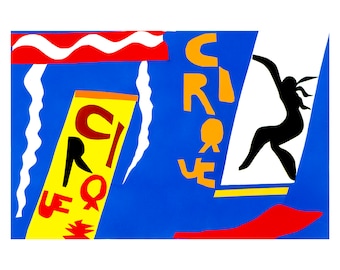 Henri Matisse, Circus (Le Cirque) from Jazz, 1947 | Art Print | Canvas Print | Fine Art Poster | Art Reproduction | Archival Giclee | Gift