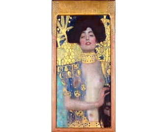 Gustav Klimt, Judith and the Head of Holofernes, 1901 | Art Print | Canvas Print | Fine Art Poster | Art Reproduction | Archival Giclee
