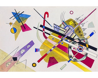Wassily Kandinsky, Untitled, 1922 | Art Print | Canvas Print | Fine Art Poster | Art Reproduction | Archival Giclee | Gift Wrapped