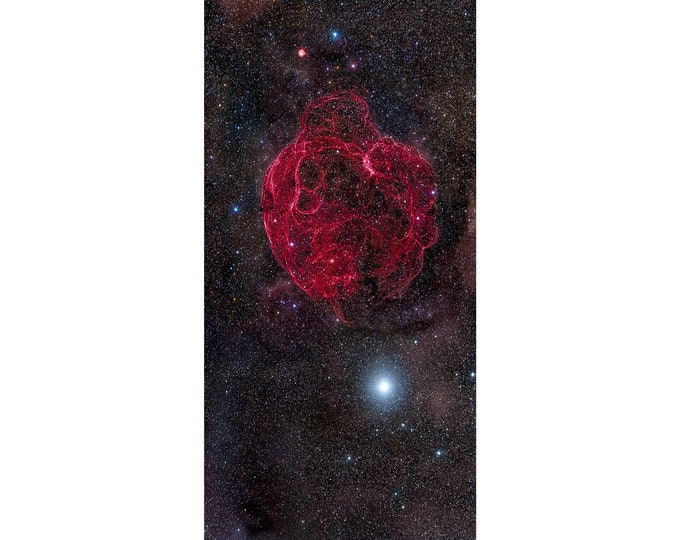 Spaghetti Nebula, NASA Space Art | Art Print | Canvas Print | Fine Art Poster | Art Reproduction | Archival Giclee | Gift Wrapped