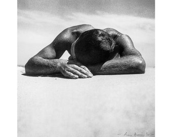 Max Dupain, Sunbaker, 1937 | Art Print | Canvas Print | Fine Art Poster | Art Reproduction | Archival Giclee | Gift Wrapped