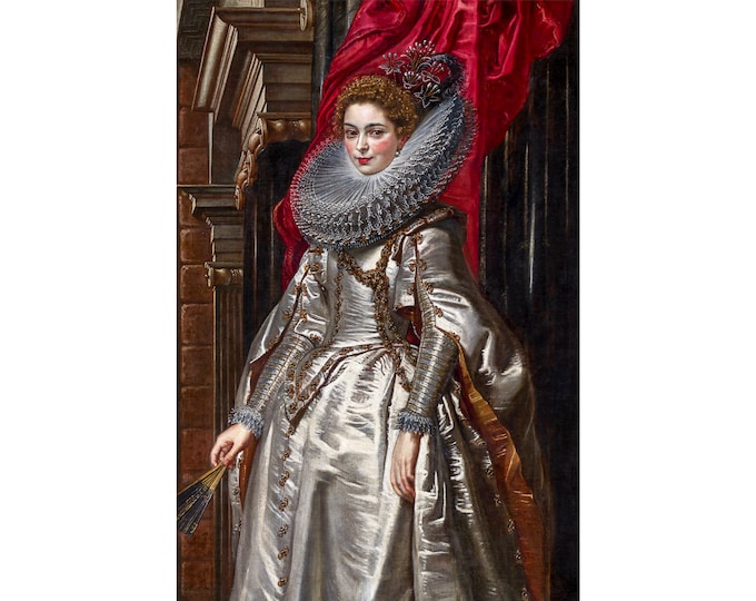 Rubens, Portrait of Marchesa Brigida Spinola-Doria, 1606 | Art Print | Canvas Print | Fine Art Poster | Art Reproduction | Archival Giclee