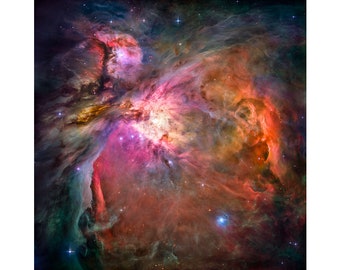 Orion Nebula, NASA Space Art | Art Print | Canvas Print | Fine Art Poster | Art Reproduction | Archival Giclee | Gift Wrapped