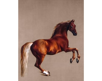 George Stubbs, Whistlejacket, 1762 | Art Print | Canvas Print | Fine Art Poster | Art Reproduction | Archival Giclee | Gift Wrapped