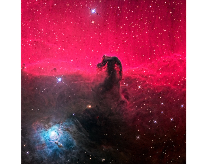 Horsehead Nebula, Ken Crawford | Art Print | Canvas Print | Fine Art Poster | Art Reproduction | Archival Giclee | Gift Wrapped