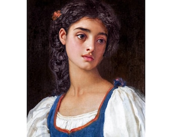 Frederic Leighton, Nicandra, 1878 | Art Print | Canvas Print | Fine Art Poster | Art Reproduction | Archival Giclee | Gift Wrapped