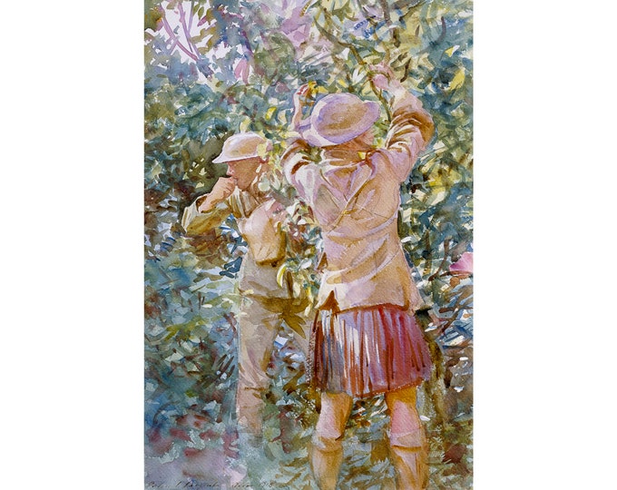 John Singer Sargent, Thou Shalt Not Steal, 1918 | Art Print | Canvas Print | Fine Art Poster | Art Reproduction | Archival Giclee | Gift