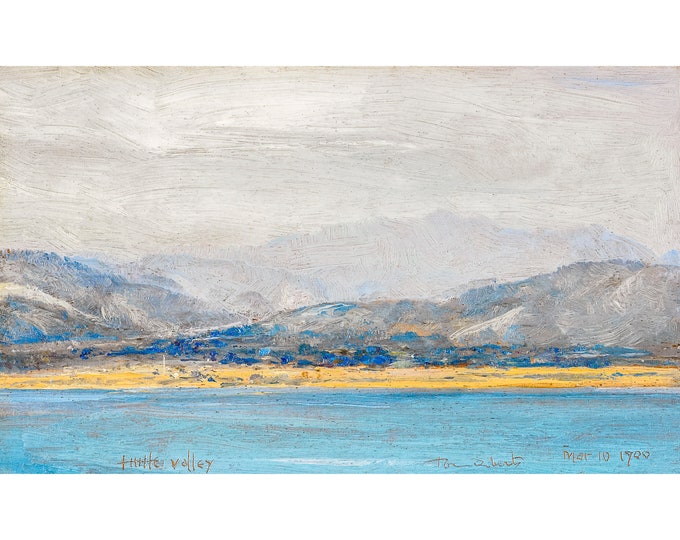 Tom Roberts, Hutt Valley, 1900 | Art Print | Canvas Print | Fine Art Poster | Art Reproduction | Archival Giclee | Gift Wrapped