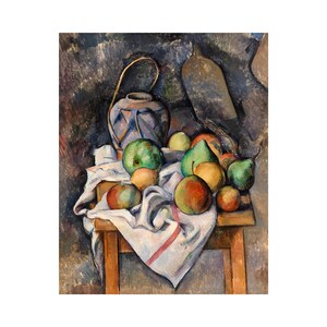 Paul Cézanne, Ginger Jar, 1895 | Art Print | Canvas Print | Fine Art Poster | Art Reproduction | Archival Giclee | Gift Wrapped