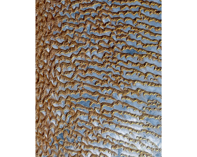 Arabian Sand Dunes, NASA Space Art | Art Print | Canvas Print | Fine Art Poster | Art Reproduction | Archival Giclee | Gift Wrapped