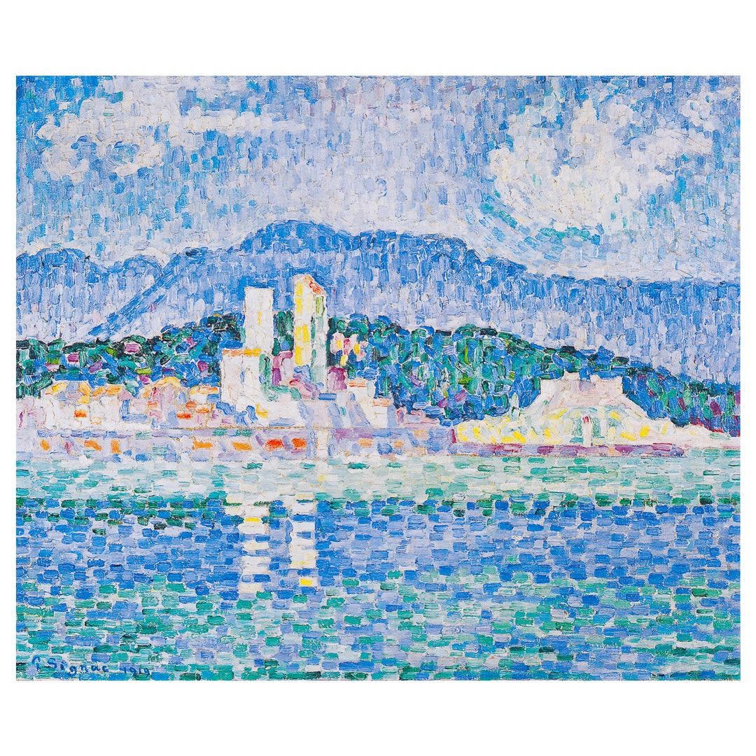 Paul Signac, Antibes, Thunderstorms, 1919 | Art Print | Canvas