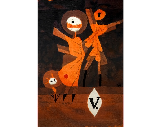 Paul Klee, Flower Family V., 1922 | Art Print | Canvas Print | Fine Art Poster | Art Reproduction | Archival Giclee | Gift Wrapped