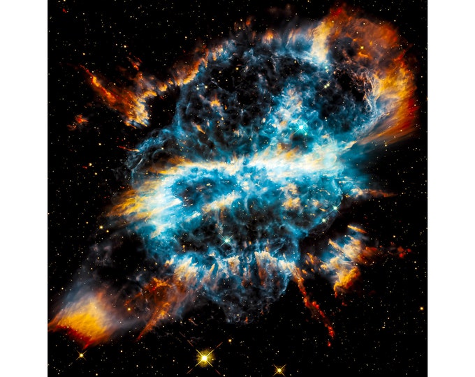 Ribbon Nebula, NGC 5189, NASA Space Art | Art Print | Canvas Print | Fine Art Poster | Art Reproduction | Archival Giclee | Gift Wrapped